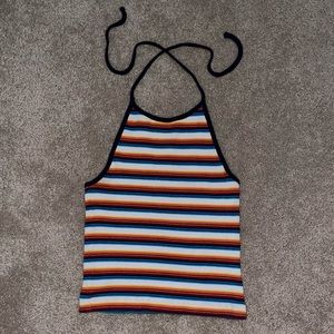 Brandy Melville Halter Tie Top